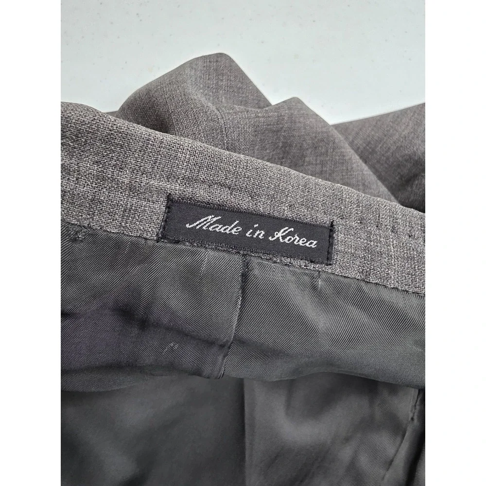 Alfani‎ Blazer Mens 44 Gray Sports Coat jacket 3 Button Notch Lapel Ventless